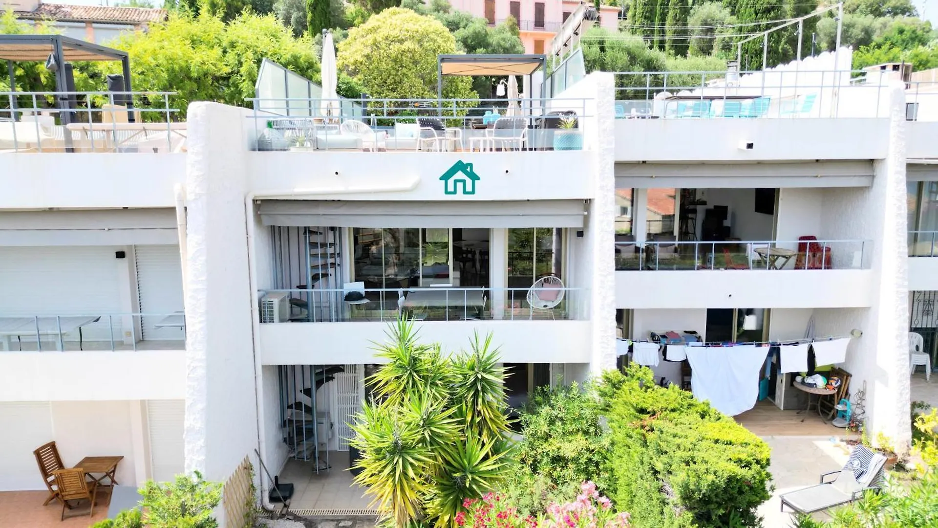 Villa Avec Rooftop, Jacuzzi & Vue Mer By Palmazur Mandelieu