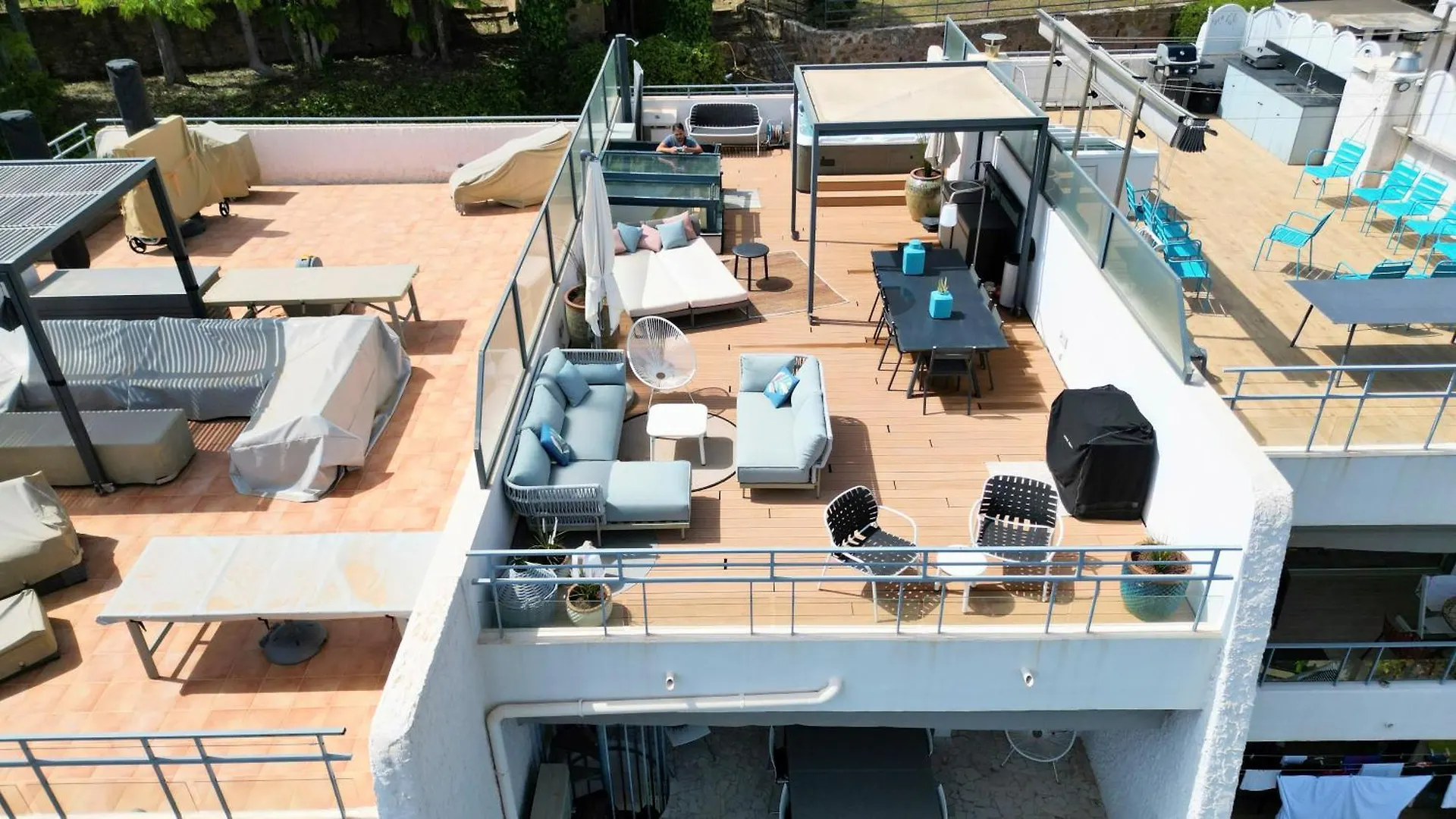 Villa Avec Rooftop, Jacuzzi & Vue Mer By Palmazur Mandelieu 0*,